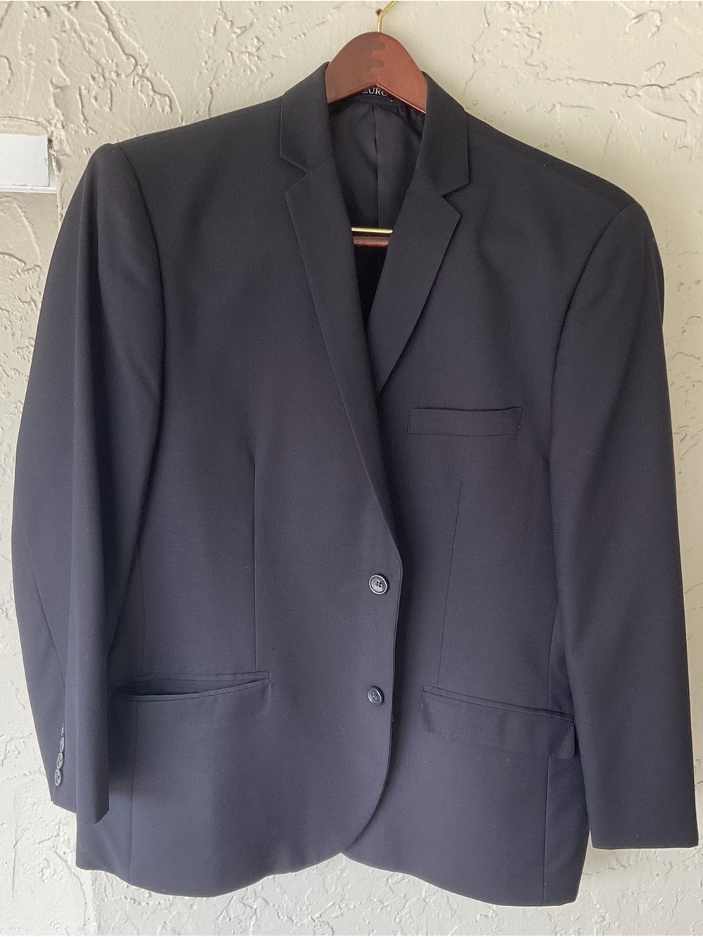 AZZURO Italy Men’s Black Blazer Jacket